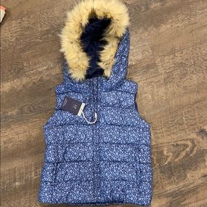 Gap Kids Puffer Vest with Hood